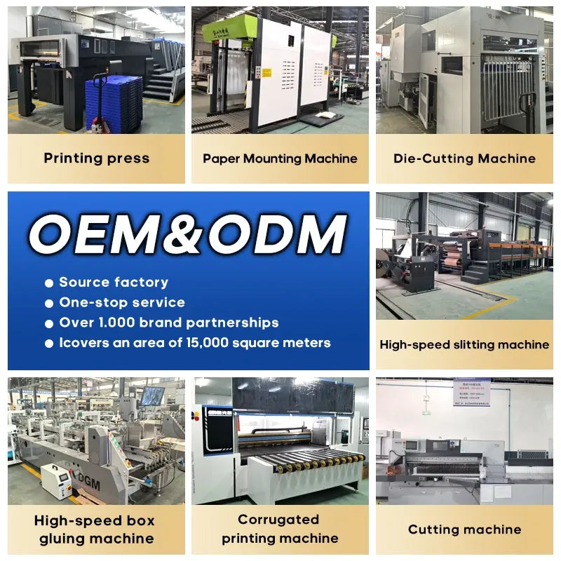 OEM&ODM factory service graphic with tape product shown below