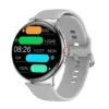 Smartwatch Fitness Tracker 1.43 Inch AMOLED IP68 Waterproof LA99 Gray+silicone strap LA99 My Store