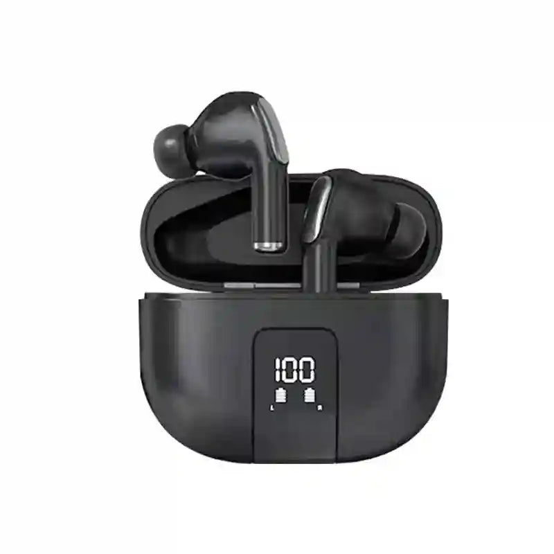 Tidesmit TWS Bluetooth Wireless Earbuds - Stereo Sound In-Ear Headphones Black Tidesmit