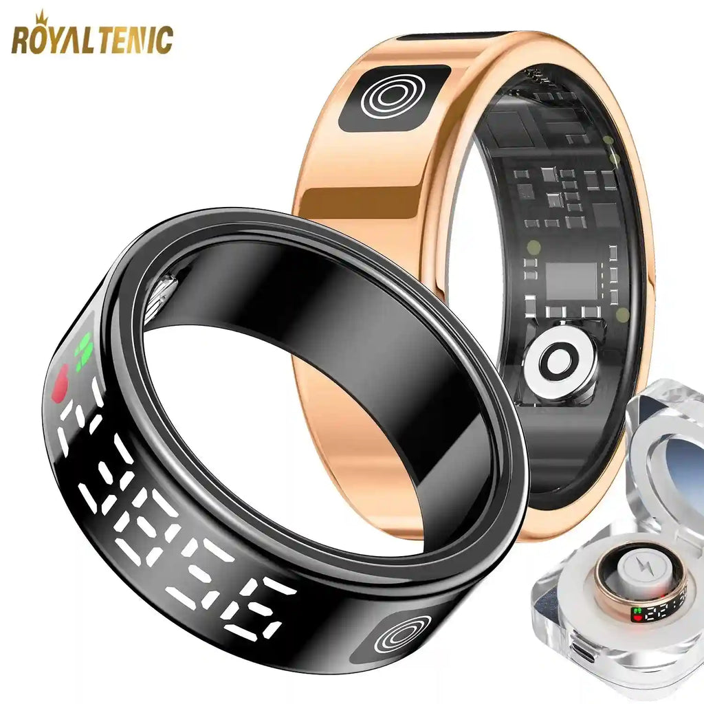 Tidesmit SR08 Smart Health Ring | Biometric Heart Rate & Sleep Tracker Tidesmit