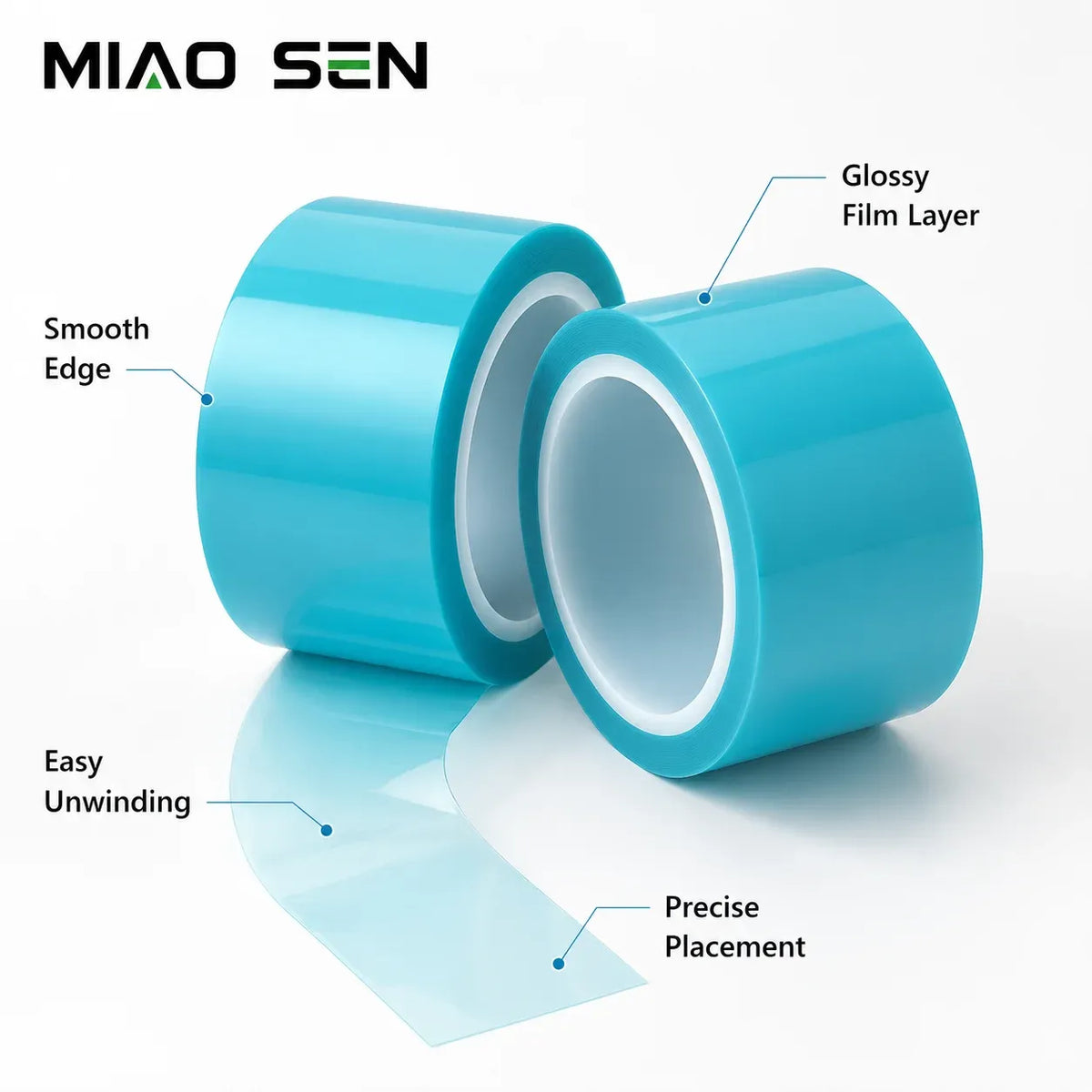 Polyester Resin Tape Single Sided 180 Heat-Resistant DIY Seamless Adhesive Sticker Traceless Epoxy Resin Molding Arts