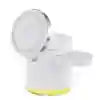 4-in-1 Fast Wireless Charger with LED Lamp - Qi Certified Station Type-C White Tidesmit