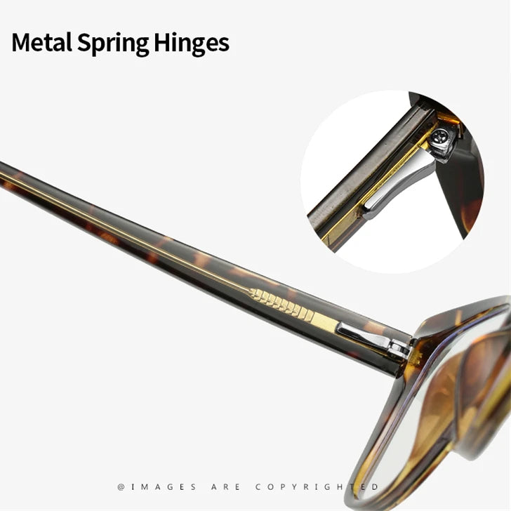 Monture Lunettes Chic Floral Cateye Women High Quality Eyewear Luxury Blue Light Filter Plastic 2023 Optical Frames Eyeglasses