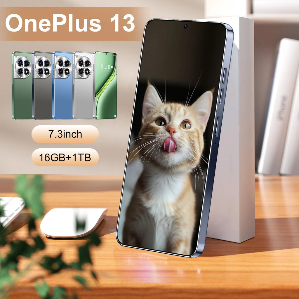 OnePlus 13 5G Smartphone 16GB RAM 1TB Storage - Gray Tidesmit