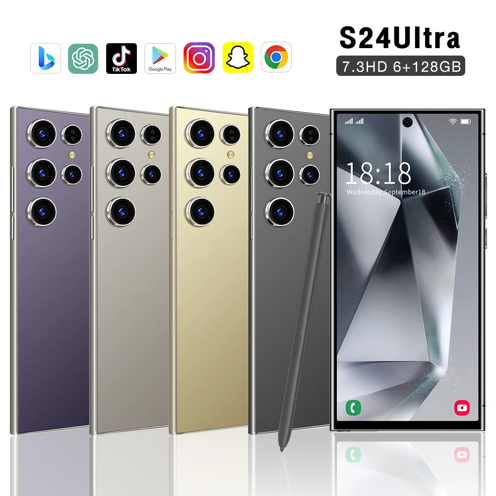 Samsung Galaxy S24 Ultra 5G Smartphone - 128GB Android Phone Tidesmit