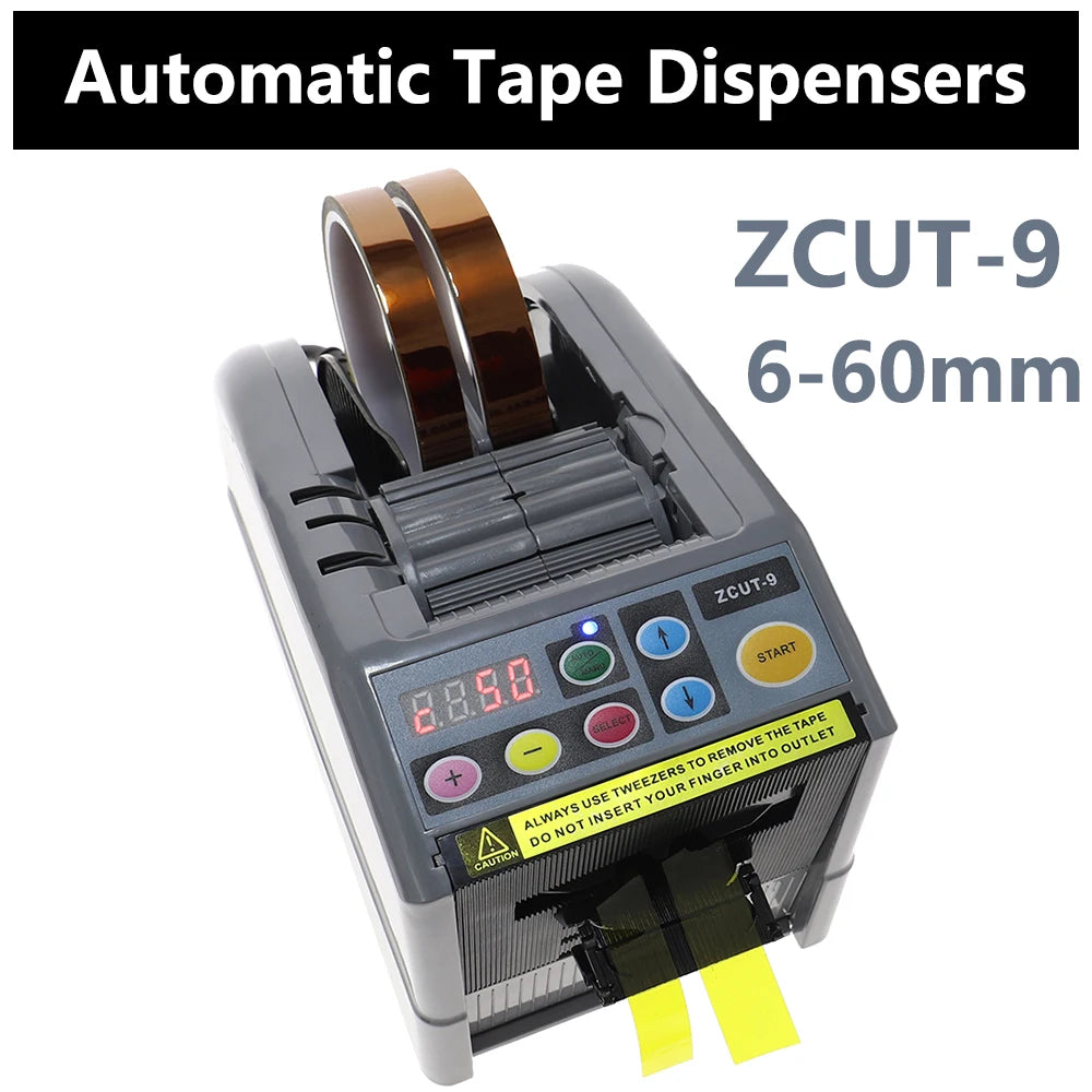 Zcut 9 Electric  Automatic  Adhesive  Tape Cutter Machine Automatic Tape Dispenser