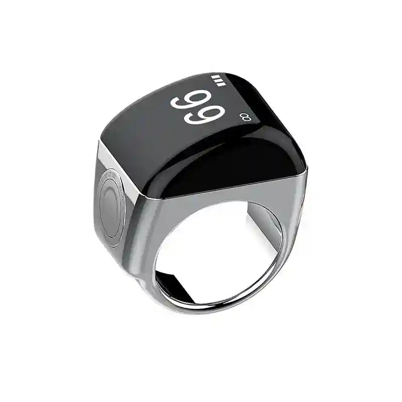 Smart Zikr Ring Health Monitor - Zinc Fitness Tracker with App Control Tidesmit