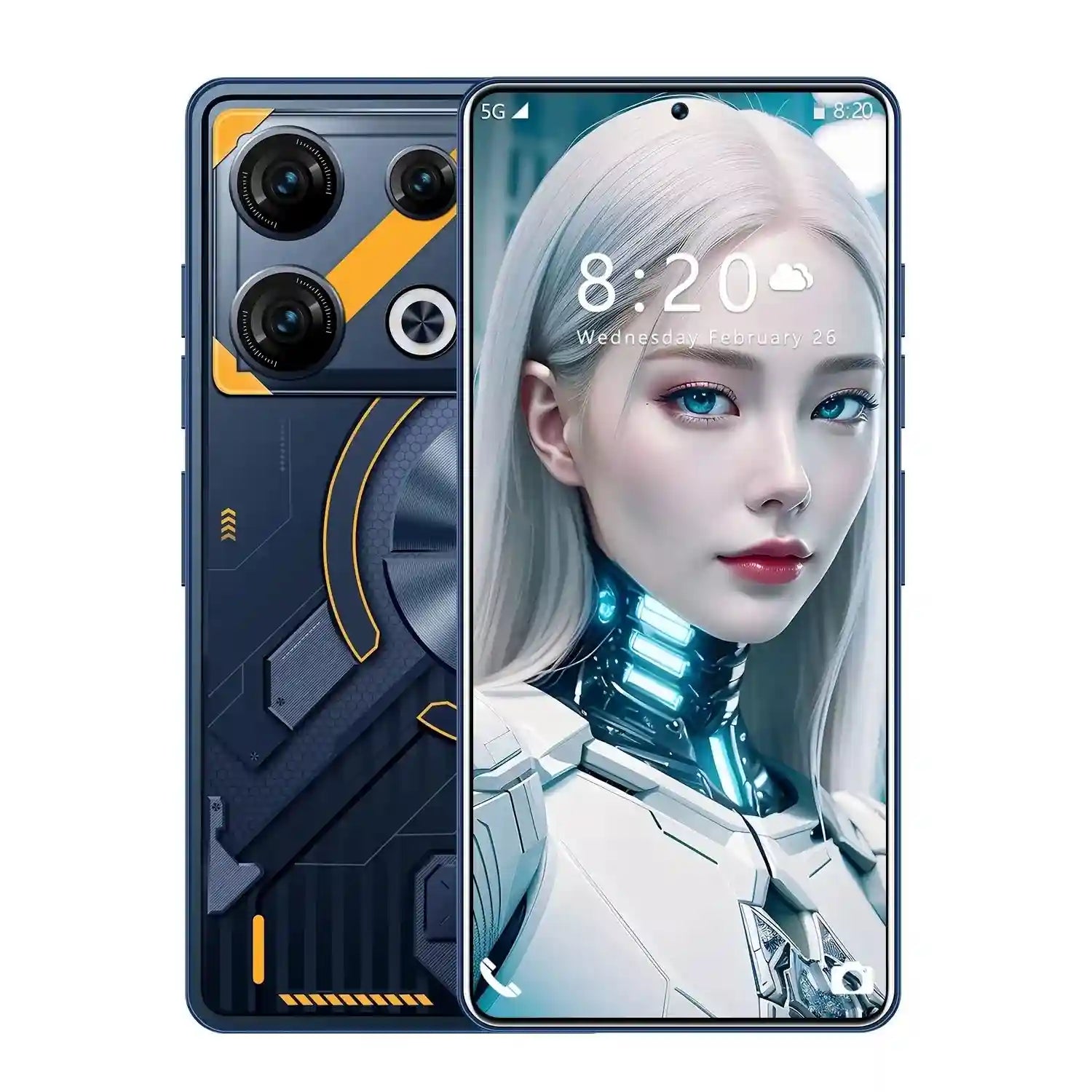 Tidesmit 5G Smartphone 1TB 16GB RAM Unlocked Dual SIM Mobile Tidesmit