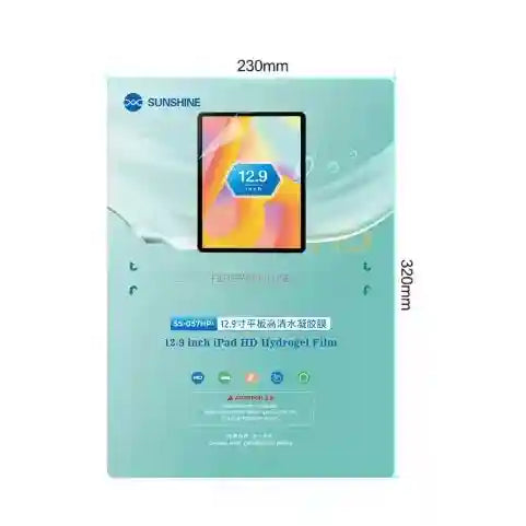 Hydrogel Screen Protector for iPad - HD Clear Anti-Scratch Film Tidesmit