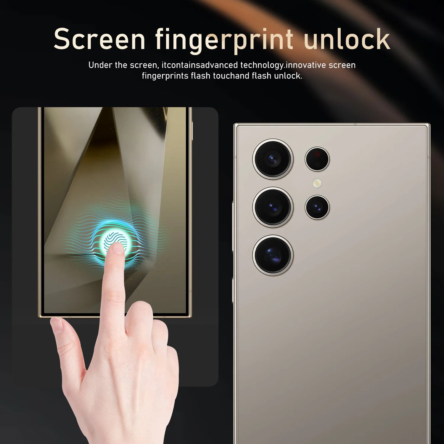 S24 Ultra 5G Smartphone 1TB 16GB RAM 7.3 Inch AMOLED Display Tidesmit
