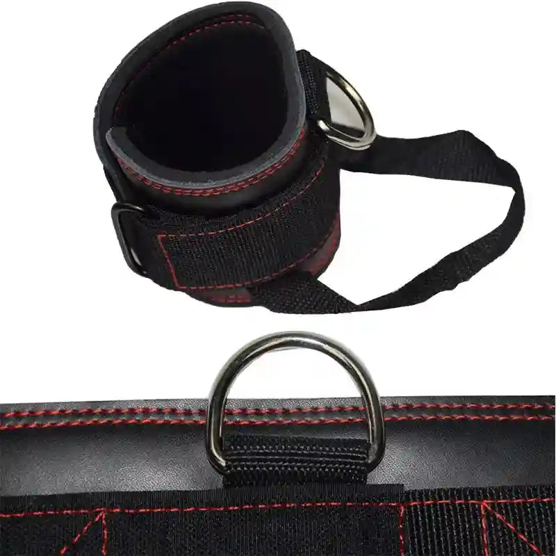 Padded Ankle Straps for Cable Machines - Durable Resistance Training Gear Tidesmit