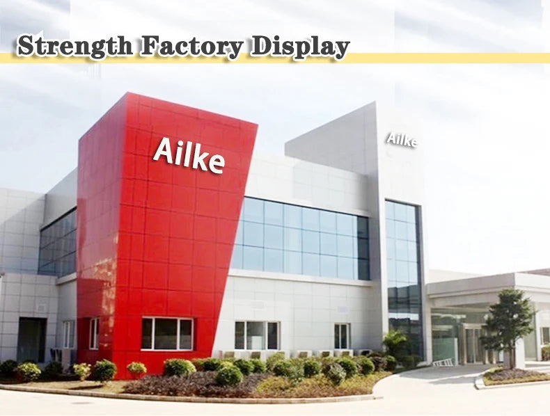 Ailke natural skin brightening skincare factory building, specializing in organic, vegan dark spot and acne solutions.