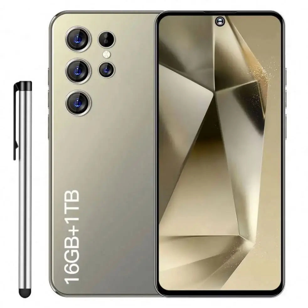 2023 Newest S25 Ultra 512GB Android Smartphone with 6.8 inch LED screen and fingerprint unlock