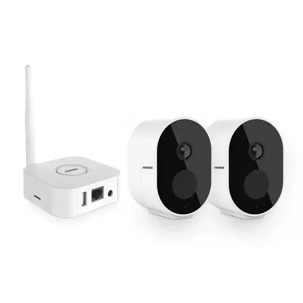 Wireless Security Camera Kit 1080P WiFi 4 Channel System for Smart Home Tidesmit