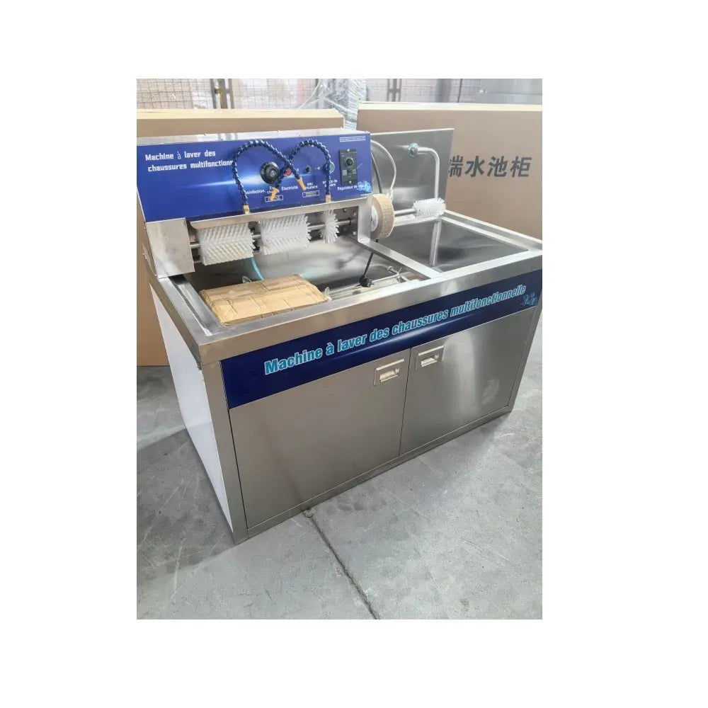 Multifunctional Shoe Washer Machine Shoe Drying Sterilizer Cabinet for Commercial Shoe Shop