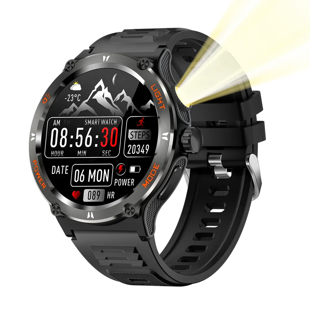 Smartwatch KT76 Waterproof Fitness Tracker with Heart Rate Monitor My Store