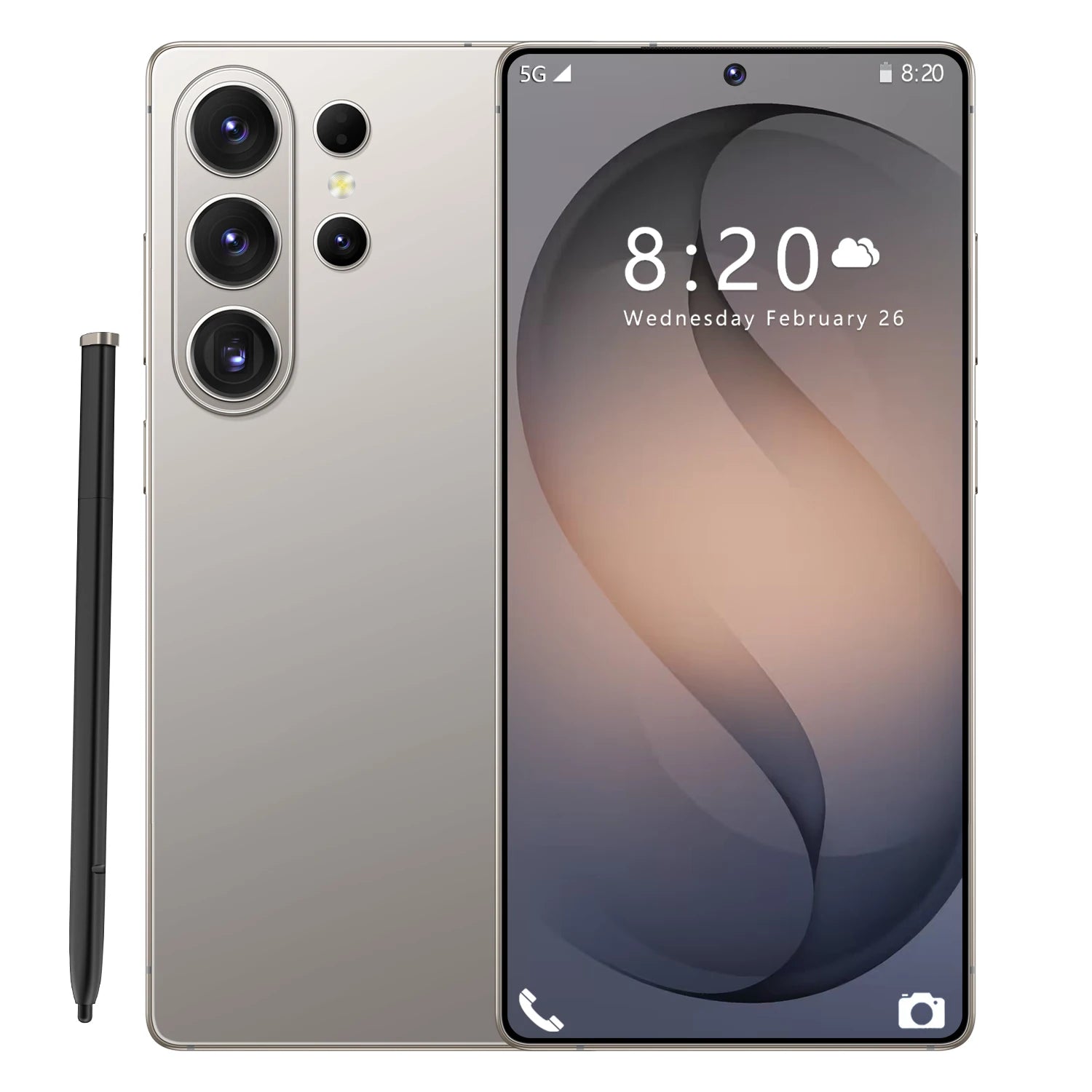 Original S26 Ultra 5G smartphone with 7.3 inch HD display 16GB RAM 1TB storage and 108MP camera, gallery view 8