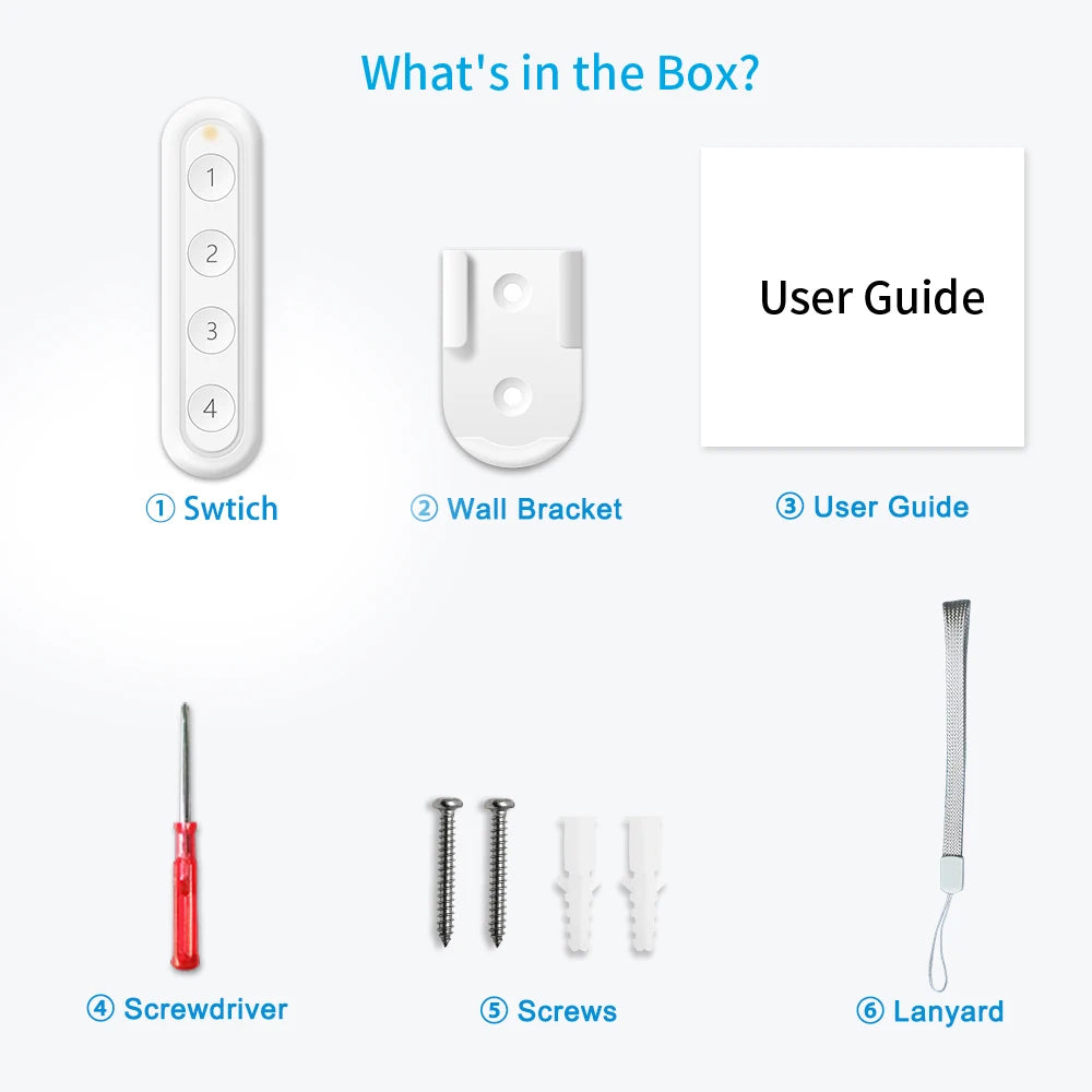 ZigBee Smart Scene Switch Wireless Remote Controller | Tidesmit EU Tidesmit