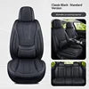 Wear Resistant Nappa Leather Car Seat Covers with Fixed Lumbar Support for Nissan Altima Sylphy X-Trail Qashqai  All Weather