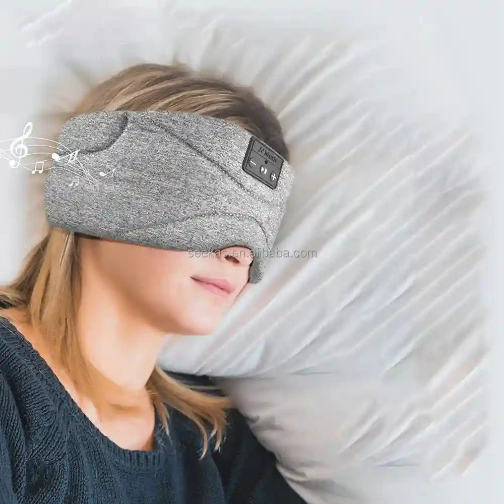 Bluetooth Sleep Headphones Eye Mask with Cooling Fabric - SK-29FD Tidesmit