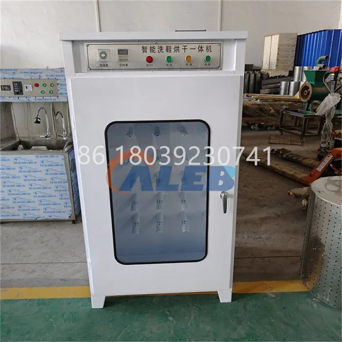 Automatic Sports Shoe Washing Machine with Spin Dryer and Shoe Drying Cabinet for Sneaker Cleaning Store