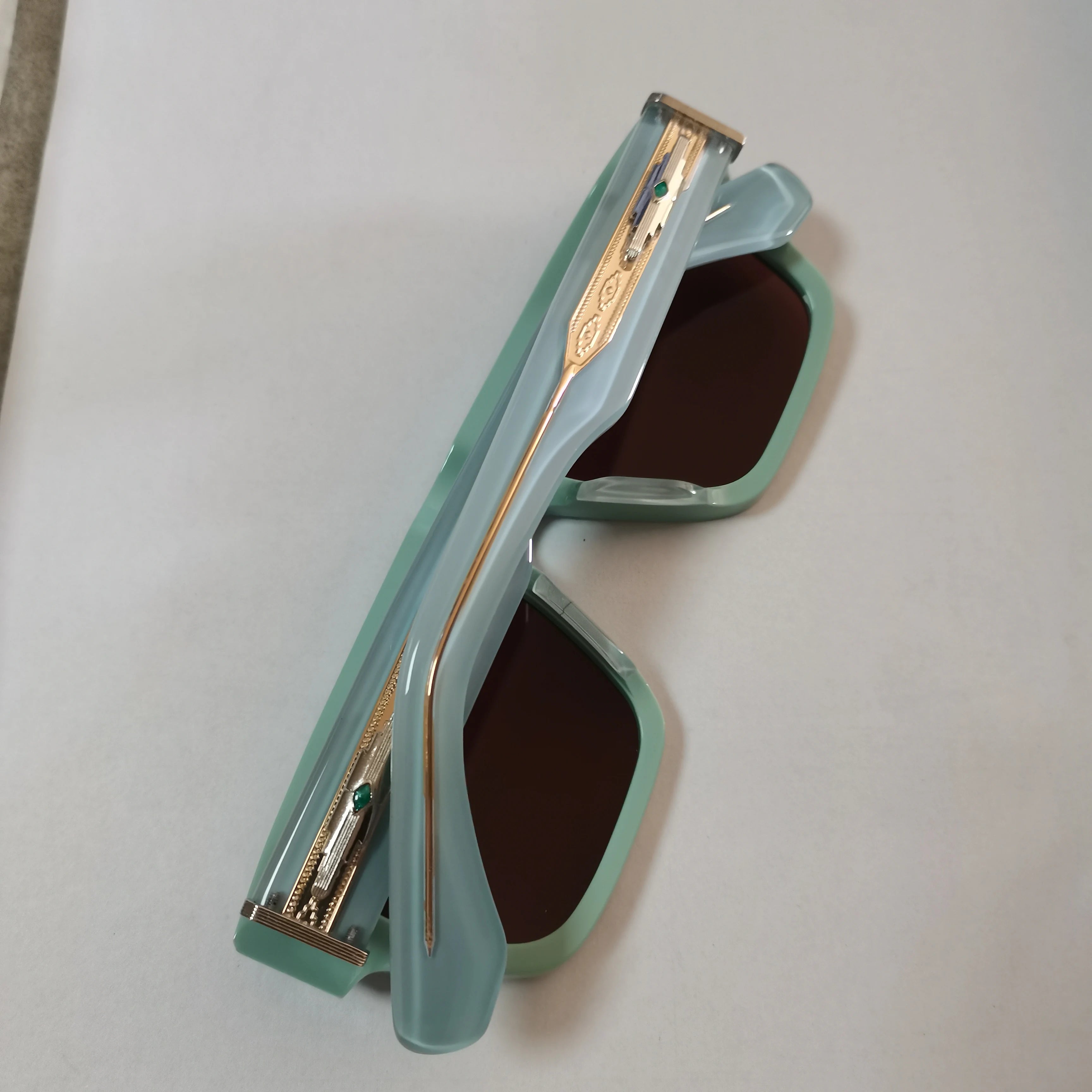 JMM Brand Trendy Fashion Sunglasses UV400 Frame Lunettes De Soleil De Luxe Marque High Quality Acetate Sun Glasses Acoma