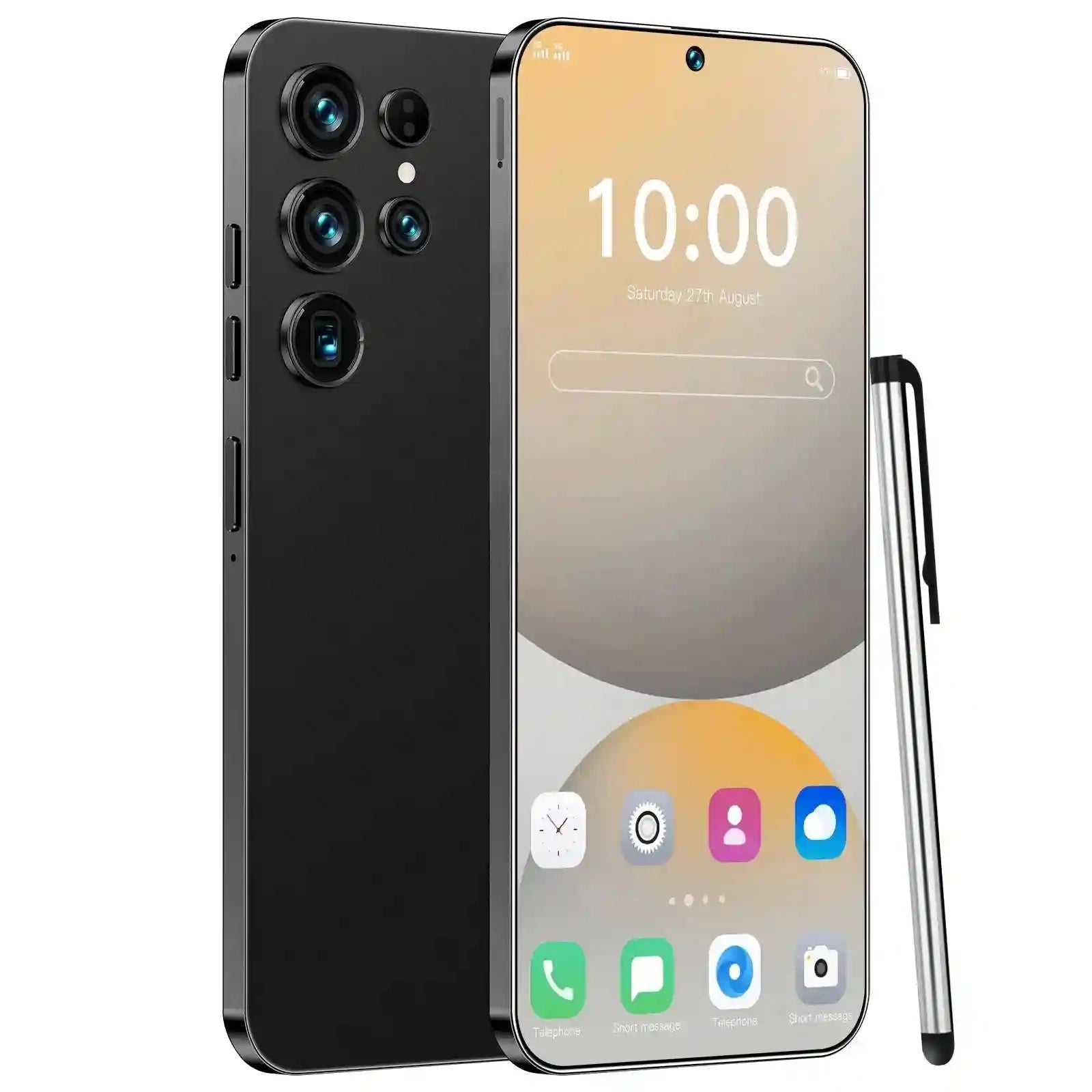 S26 Ultra 5G Smartphone: 22GB RAM, 1TB Storage, Unlocked Android Black 22GB Tidesmit