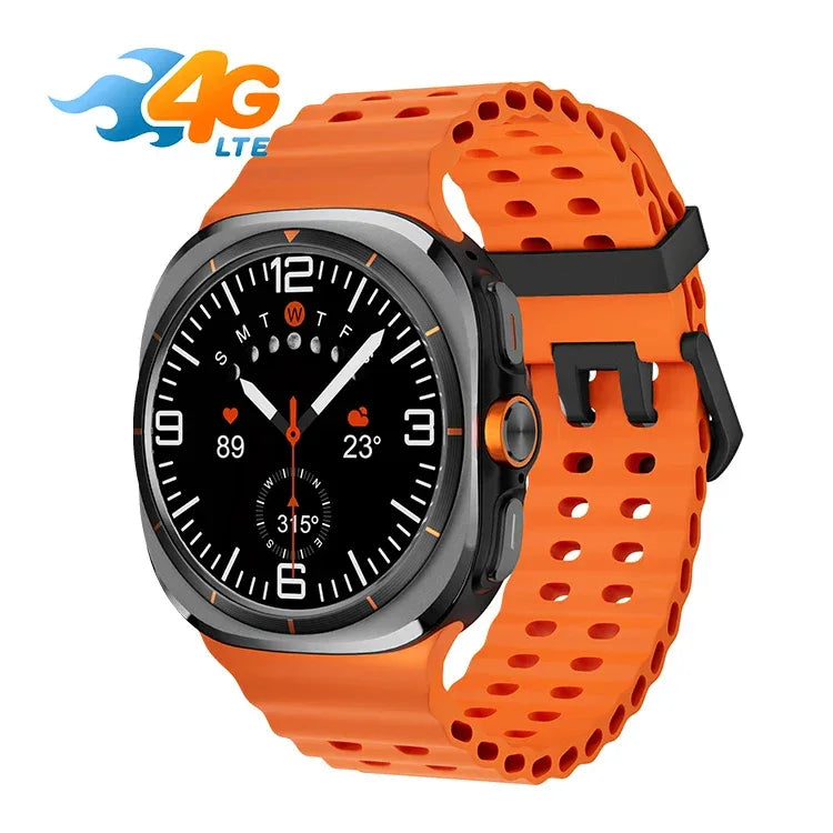 4G Android Smartwatch with AMOLED Display - 3GB/32GB Fitness Tracker My Store