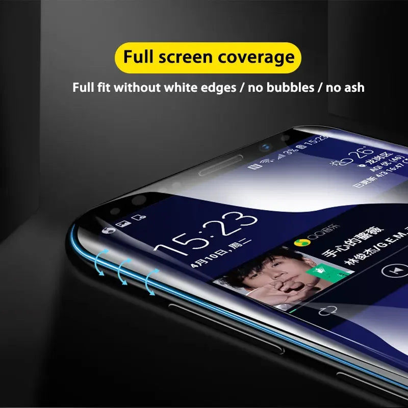 Hydrogel Screen Protector for Samsung Galaxy - Anti-Scratch HD Film Tidesmit