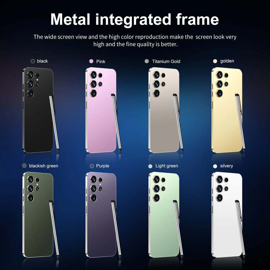 5G Smartphone 16GB RAM 1TB Storage - 7.3-inch HD Display Unlocked Tidesmit