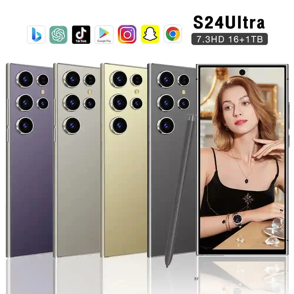 Samsung Galaxy S24 Ultra 1TB 16GB RAM Unlocked 5G Smartphone Tidesmit