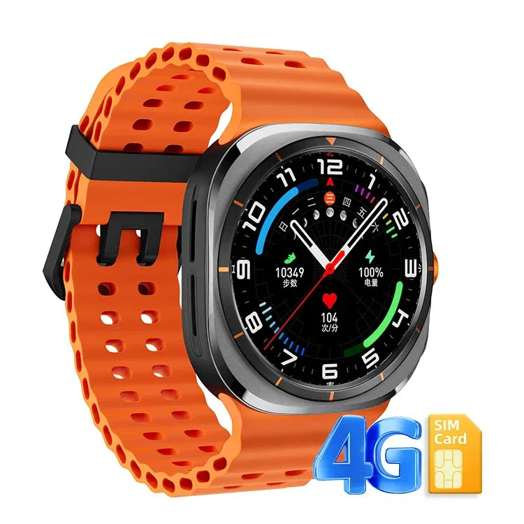 4G Android Smartwatch with AMOLED Display - 3GB/32GB Fitness Tracker My Store