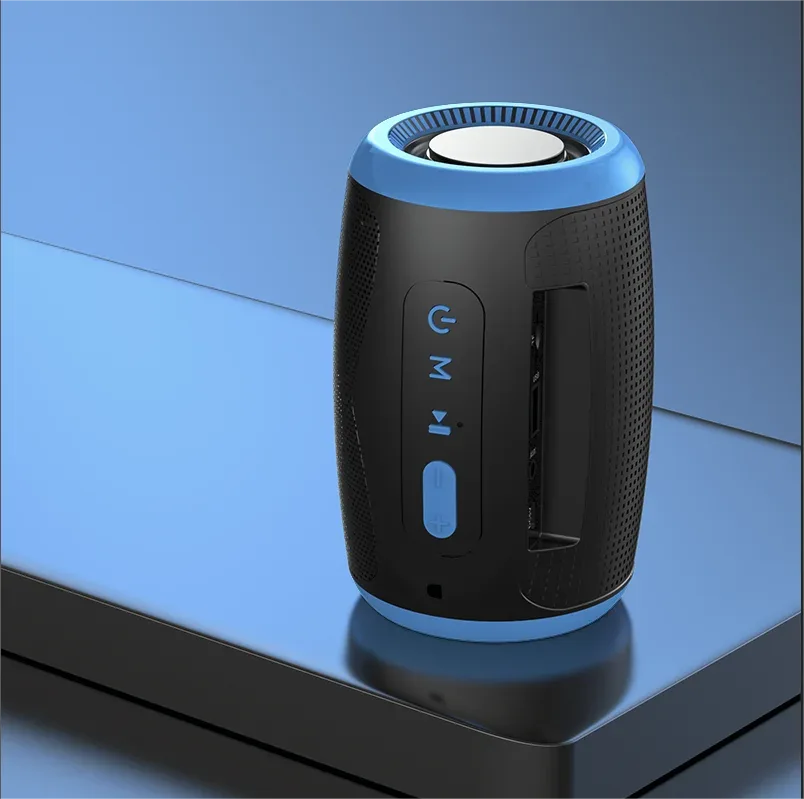 Portable Bluetooth Speaker with RGB Lights – Waterproof Wireless Audio My Store