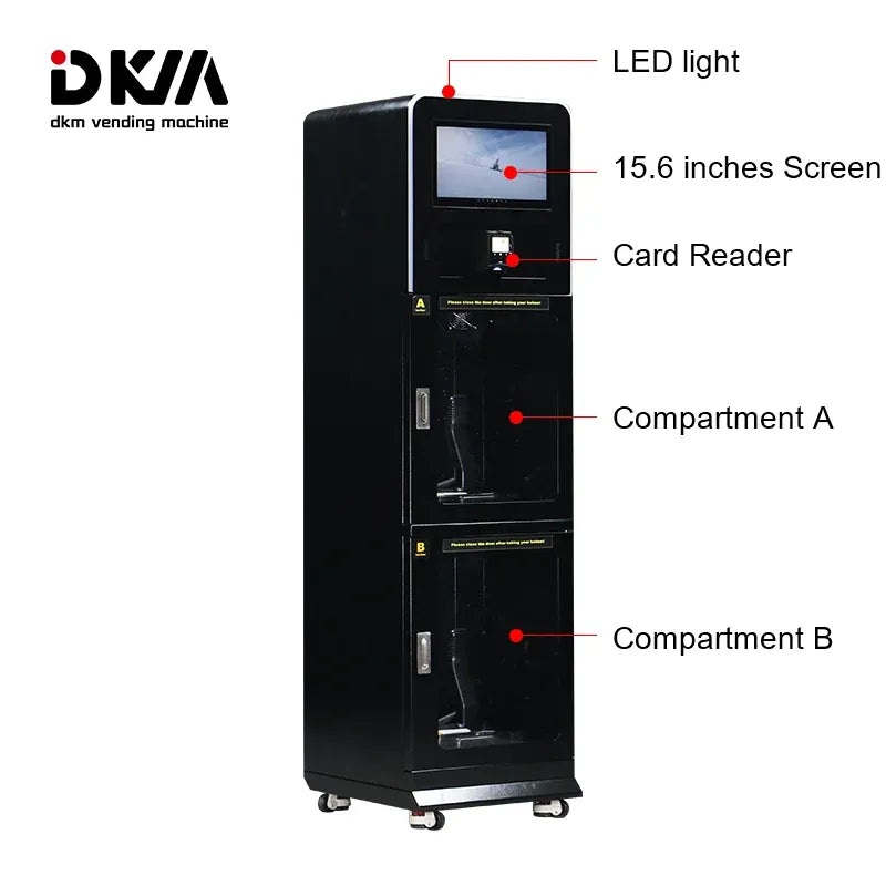 DKM Automated Ozone Dryer Shoes Wash Sanitizing Disinfecting Cleaner Shoe Cleaning Vending Machine