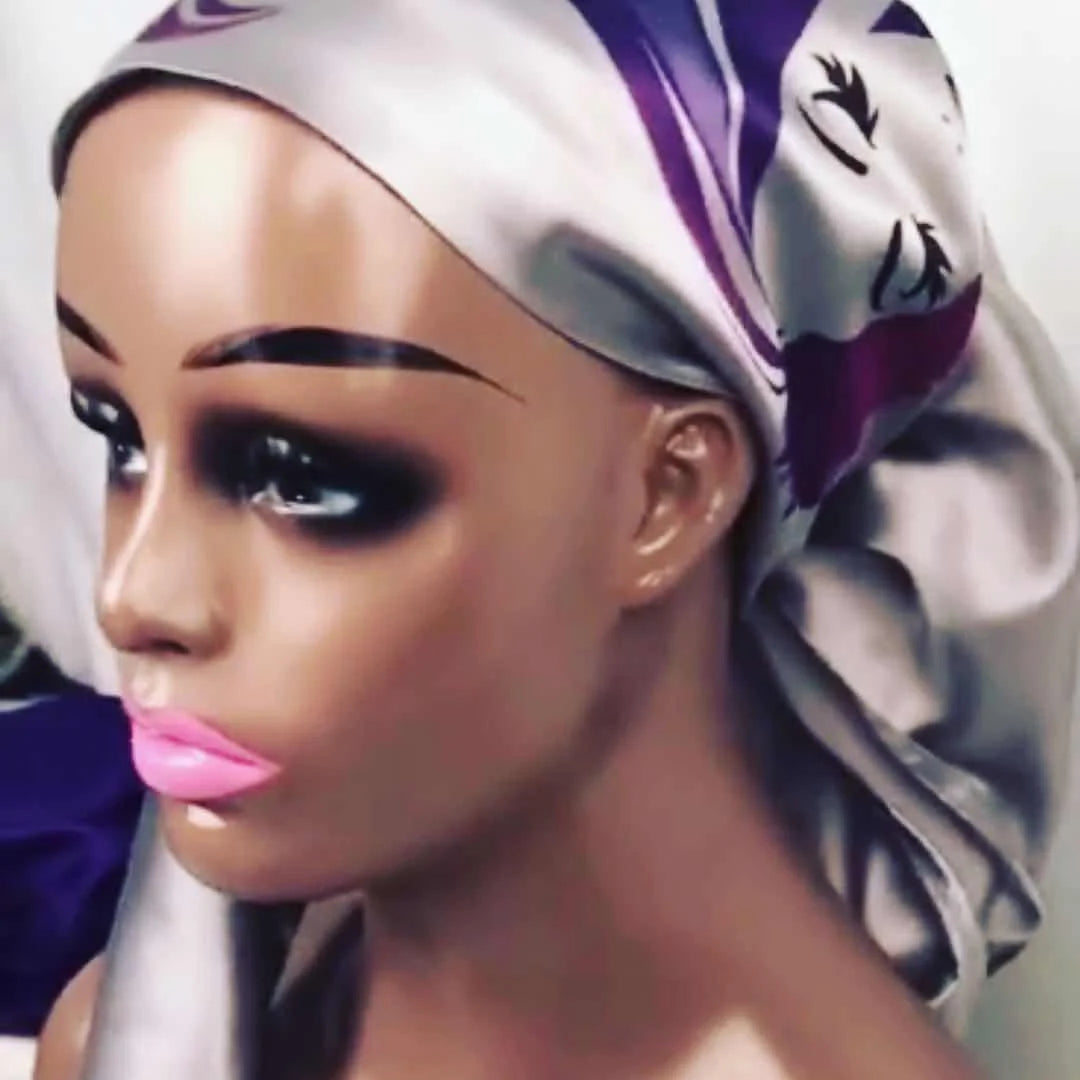Manufacture of High Quality 90X90 Small 9 Printing Multi-Purpose Headscarf Women'S Silk Scarf