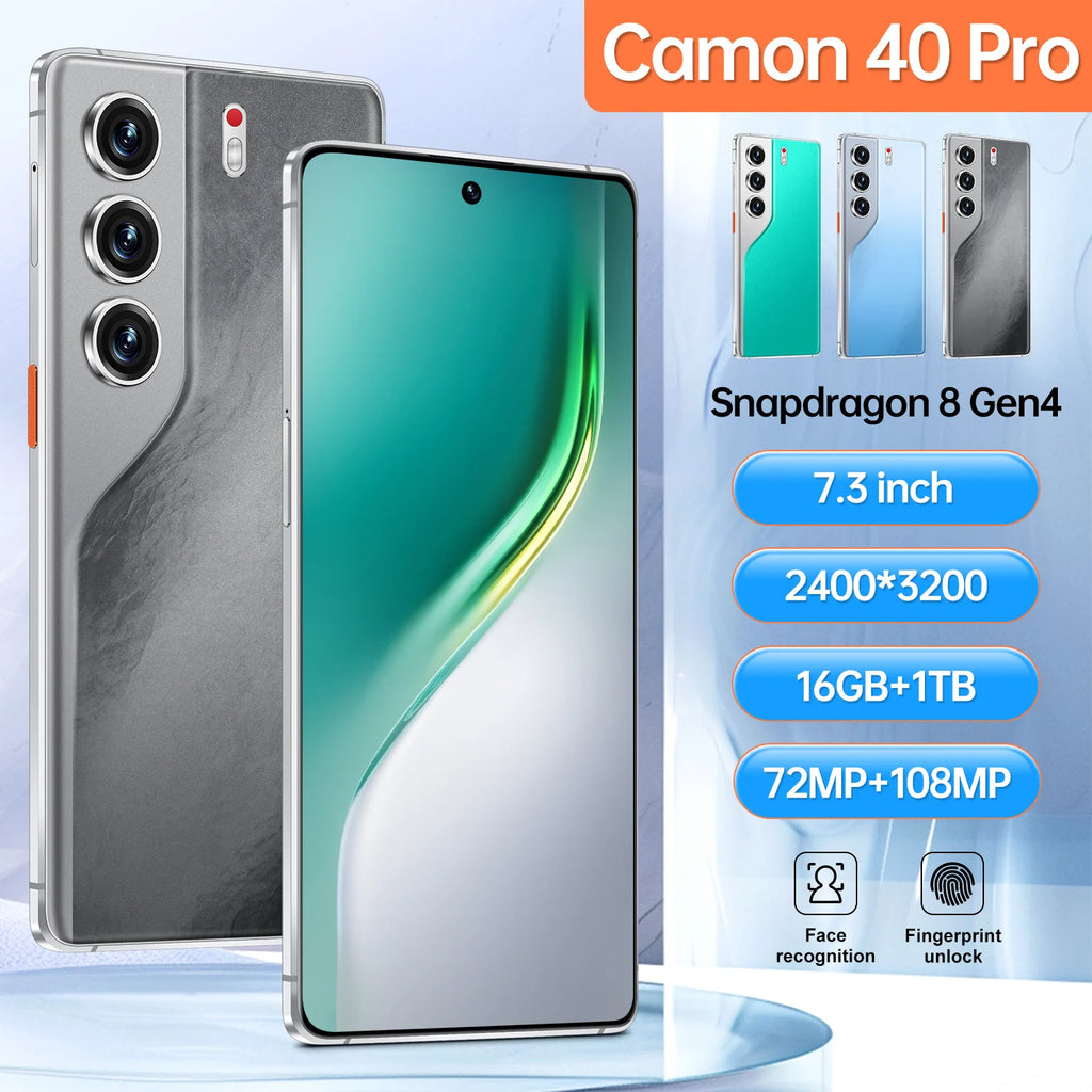 Camon 40 Pro 5G Smartphone 1TB 16GB RAM - High Performance Value Tidesmit