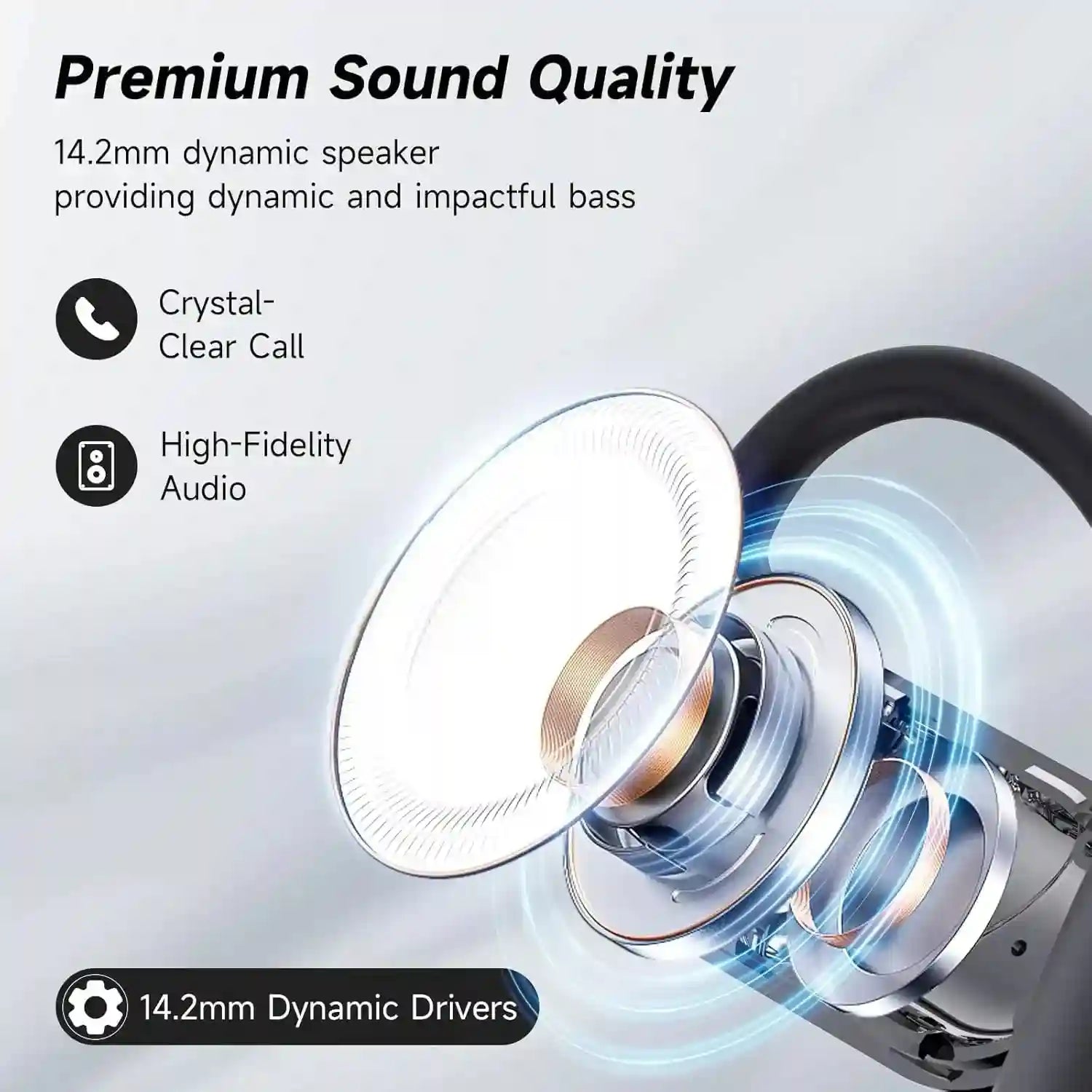 Open Ear Wireless Earbuds YYK-Q16 Sport Headphones by Tidesmit Tidesmit