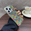 Magnetic Wireless Charging Case for iPhone 16 - Cork Green Blue OPP Bag Tidesmit
