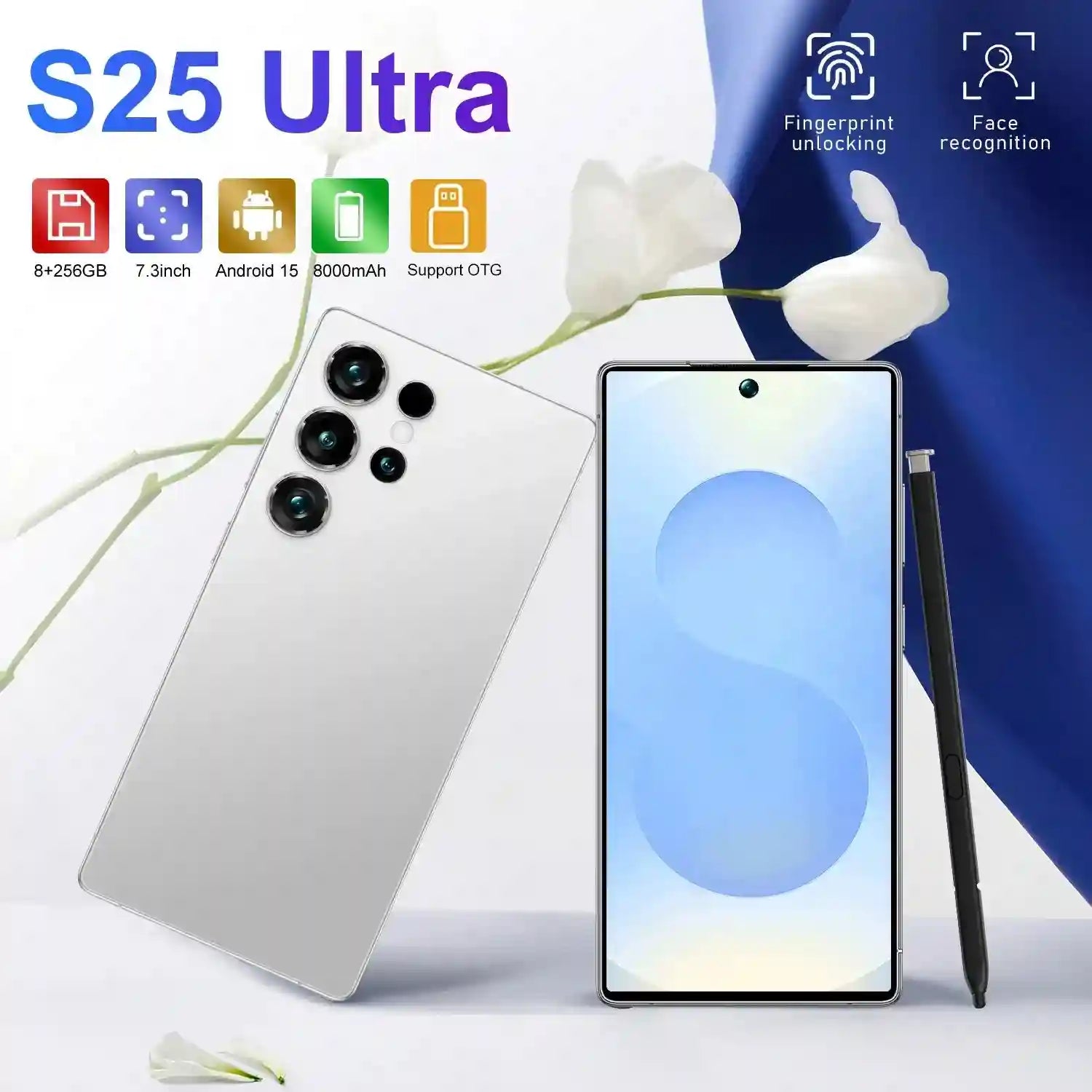 5G Smartphone 8GB RAM 256GB Storage - Tidesmit Essential Series Tidesmit