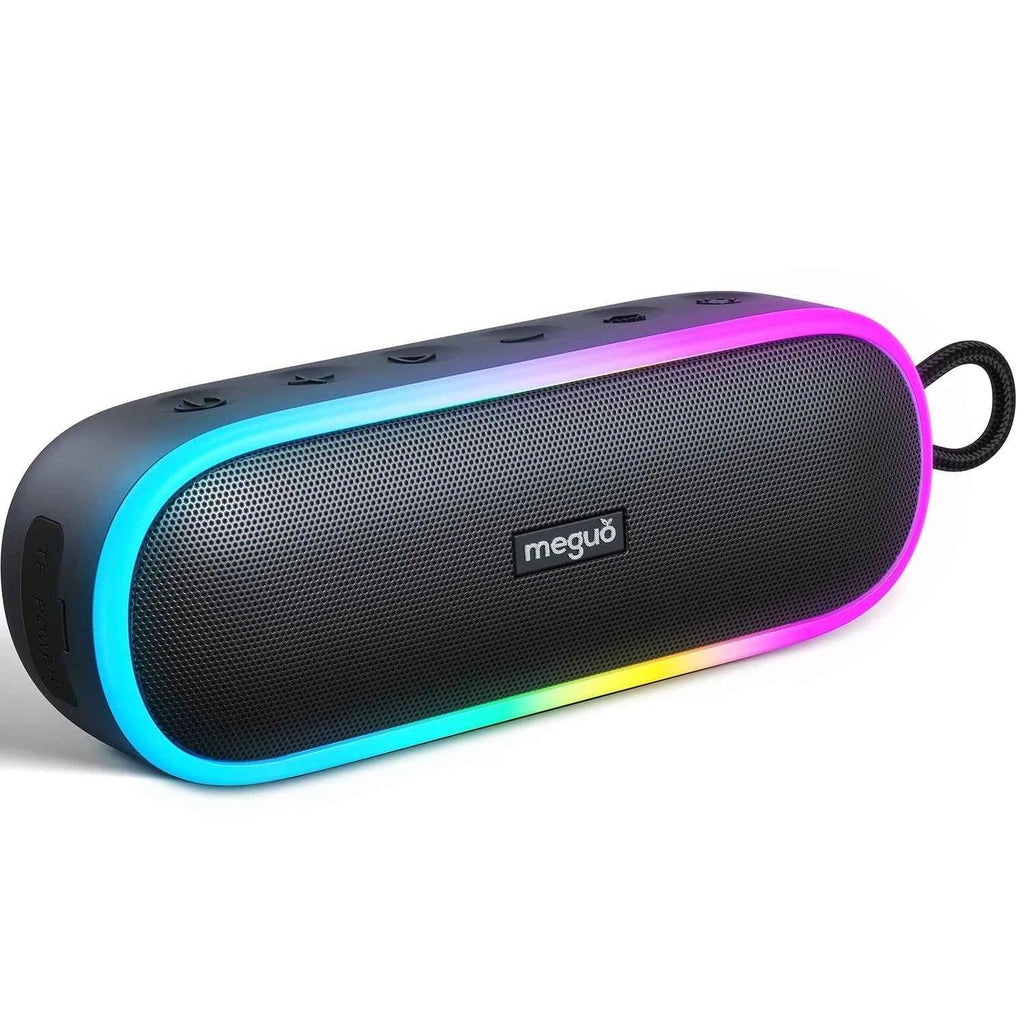 Portable Bluetooth Speaker: 24h Playtime Waterproof Wireless Audio Black plastic 2.5" My Store