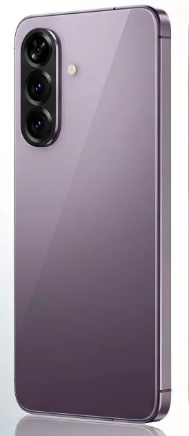 5G smartphone back view with dual rear cameras and glossy finish