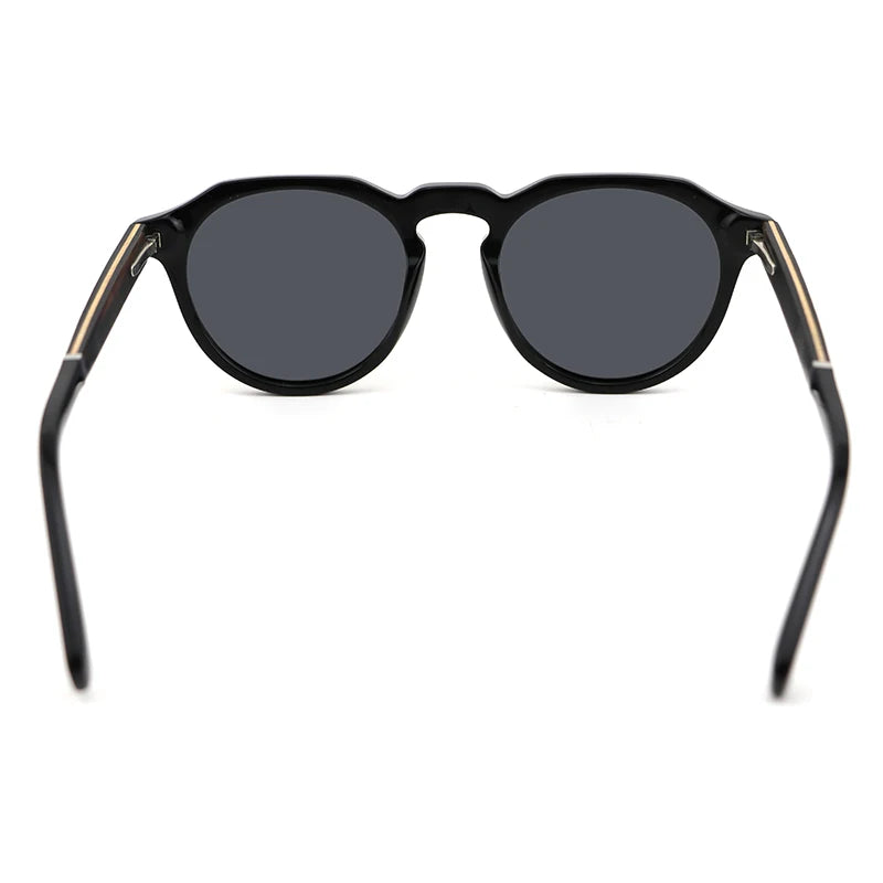 Polarized Lens UV400 Protection Wood Temples Luxury Brand Designer Glasses Men Eyewear High-end Trendy Sunglasses Women