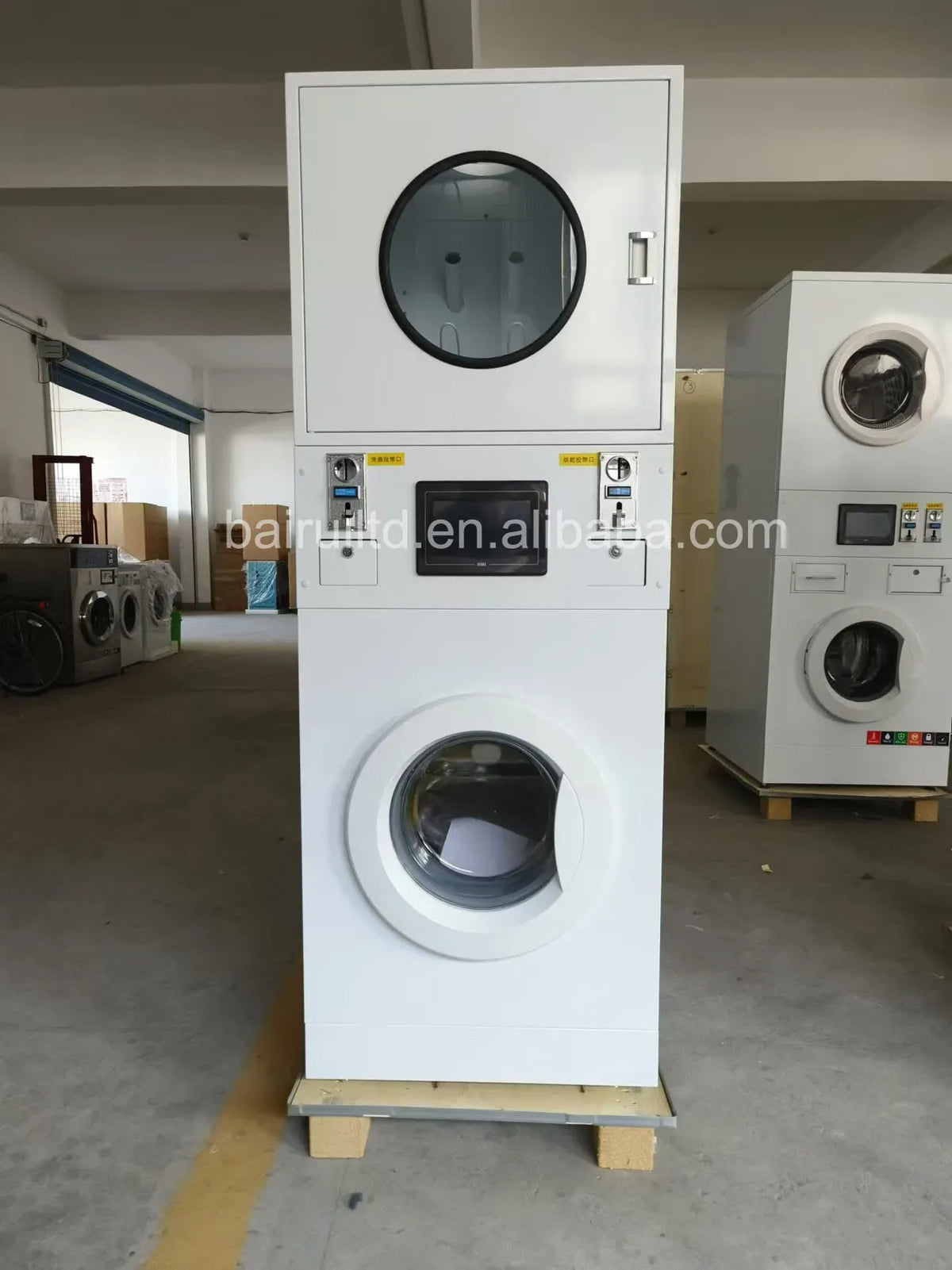 2026 Newly Designed Commercial Self-service Coin Operated Shoe Stack Washer and Dryer Sneaker Washer Dryer
