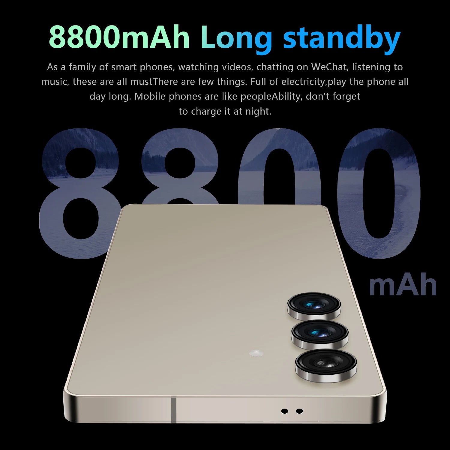 5G Smartphone 1TB 16GB RAM Unlocked Dual SIM Gray - Tidesmit Tidesmit