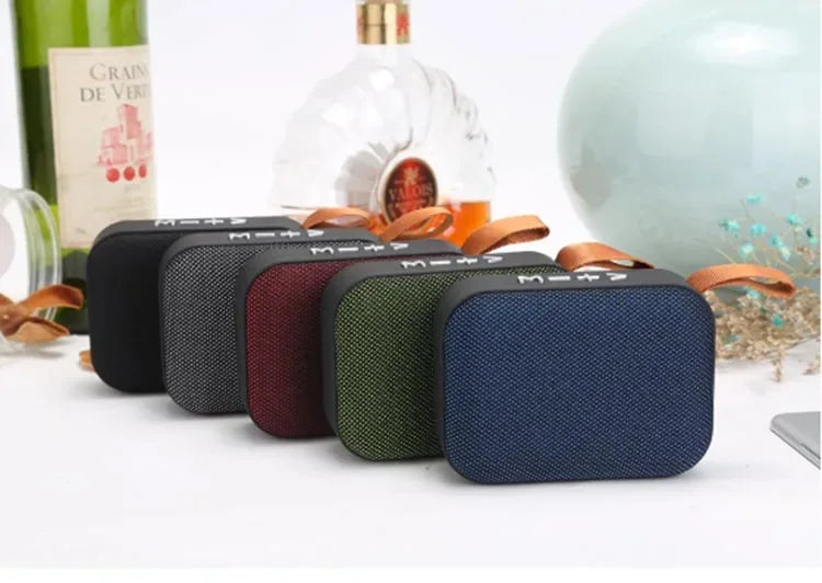 Portable Bluetooth Speaker | Wireless Audio with Deep Bass | Black Plastic My Store