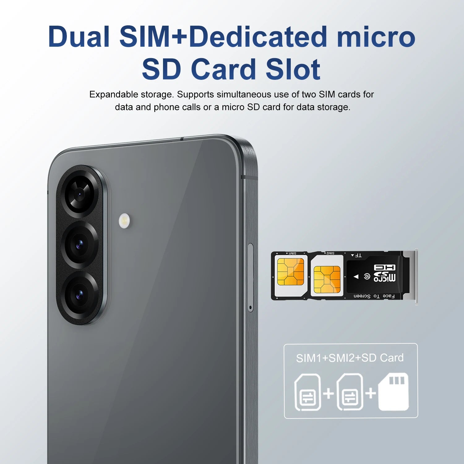 Tidesmit 5G Smartphone, 7.3 Inch AMOLED, 16GB RAM, 1TB Storage Tidesmit