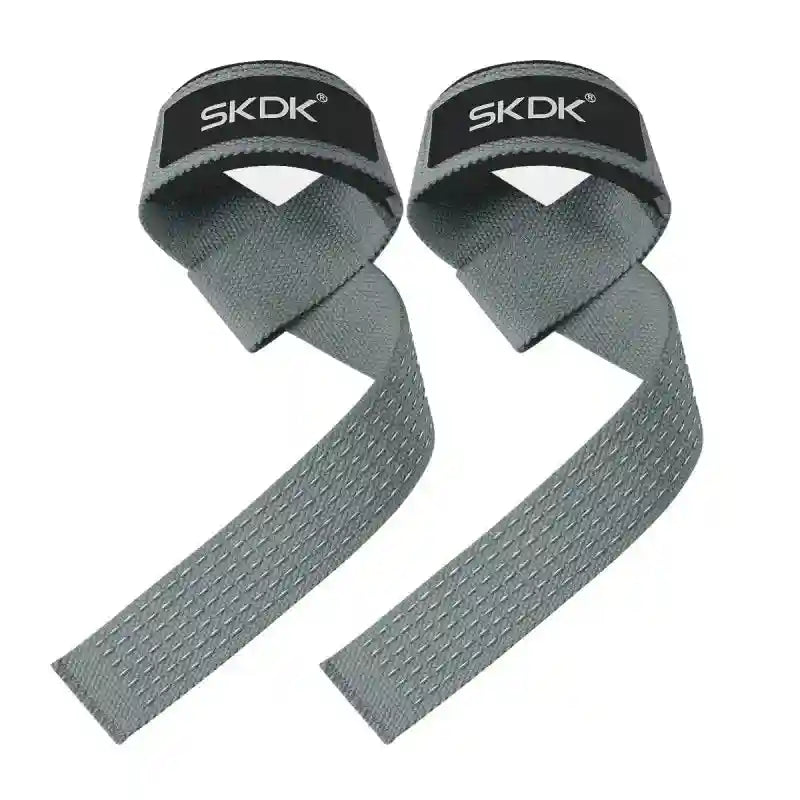 Weight Lifting Wrist Straps for Deadlifts - Adjustable Support 55cm Dark Gray 55*3.5cm Tidesmit