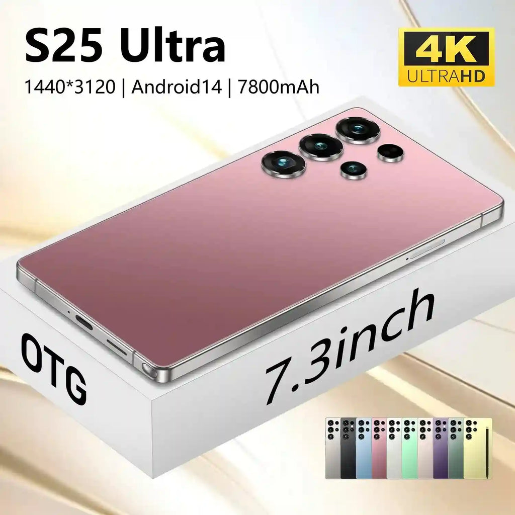 S25 Ultra 5G Smartphone: 16GB RAM, 1TB Storage, 7.3 Inch Display Tidesmit