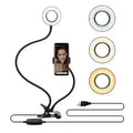 14 Inch LED Ring Light with Phone Holder - Tidesmit M013 Series Black 14 90-160 cm|M013 Tidesmit