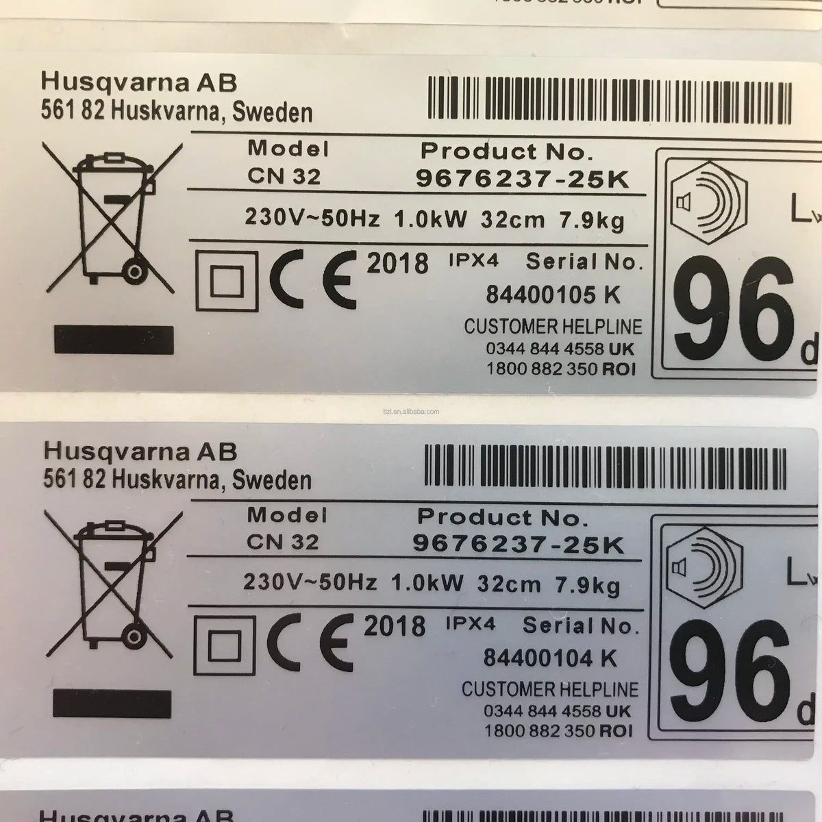 60mm*300m Premium Resin Thermal Transfer Ribbon TTR PET PVC Barcode Label Printer Ribbon Zebra TLZL TAS32 Great Scratch